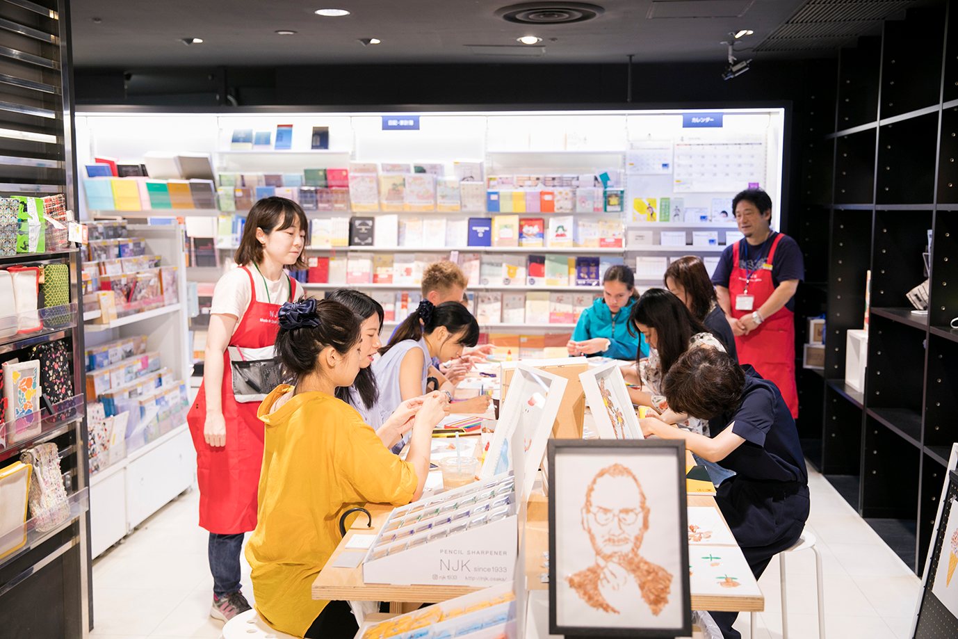 店頭イベントの様子